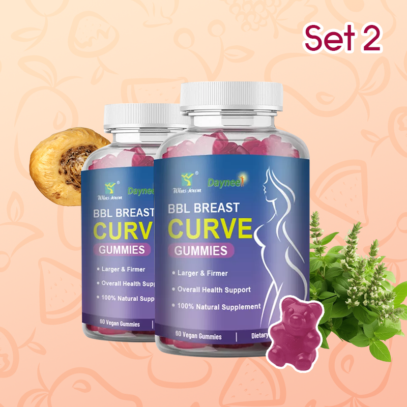 BBL Breast Curve Gummies - Dietary Supplement for Breast Enlargement